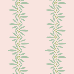Green on Petal Pink